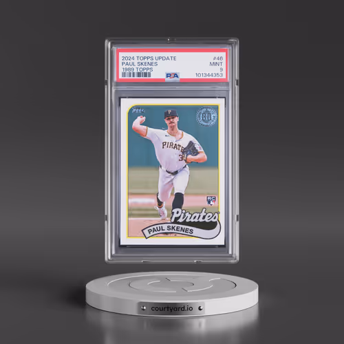 2024 Topps Update 1989 Topps Baseball #46 Paul Skenes (PSA 9 MINT)