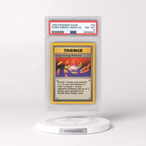 1999 Pokémon Game #79 Super Energy Removal (PSA 8 NM-MT)