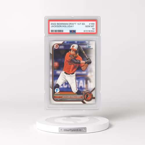 2022 Bowman Draft 1st Edition #168 Jackson Holliday (PSA 10 GEM MINT)