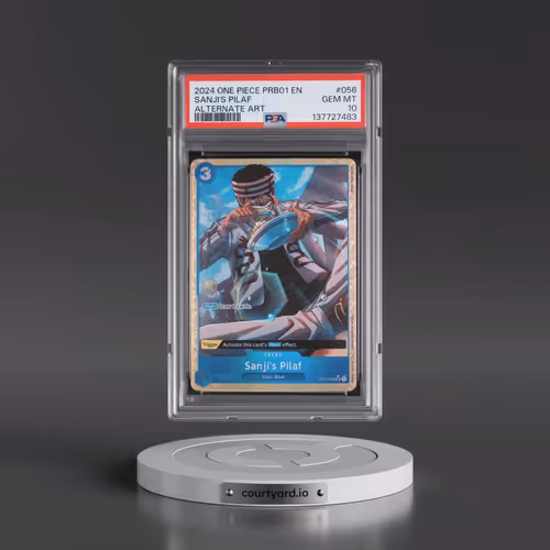 2024 One Piece PRB01-Premium Booster -One Piece Card the Best #056 Sanji's Pilaf - Alternate Art (PS