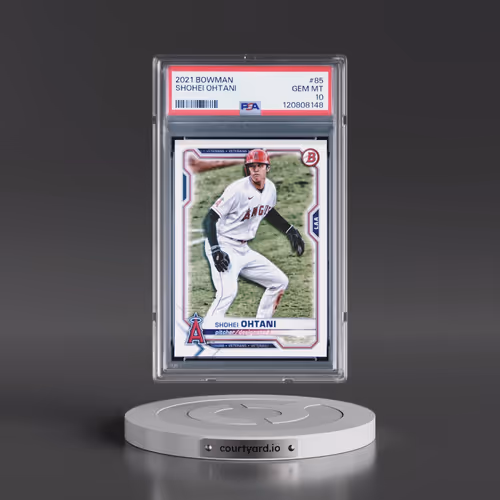 2021 Bowman #85 Shohei Ohtani (PSA 10 GEM MINT)