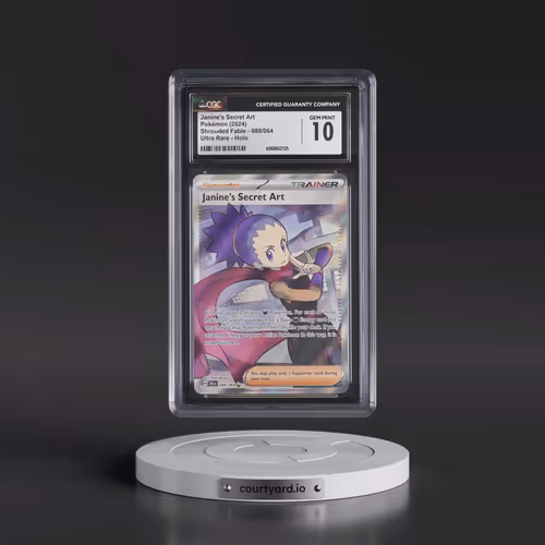 2024 Pokémon Sfa EN-Shrouded Fable #088 Janine's Secret Art - Ultra Rare (CGC 10 GEM MINT)