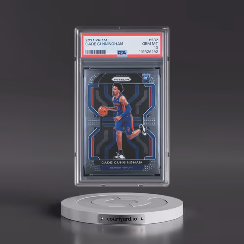 2021 Panini Prizm #282 Cade Cunningham (PSA 10 GEM MINT)