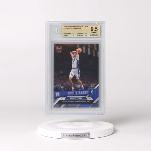 2024 Bowman U Now #1 Cooper Flagg (BGS 9.5 GEM MINT)