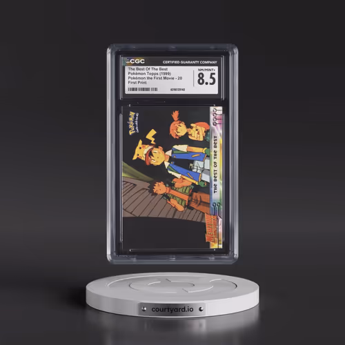 1999 Pokémon the First Movie #20 The Best Of The Best - First Print (Blue Topps Logo) (CGC 8.5 NM-MT