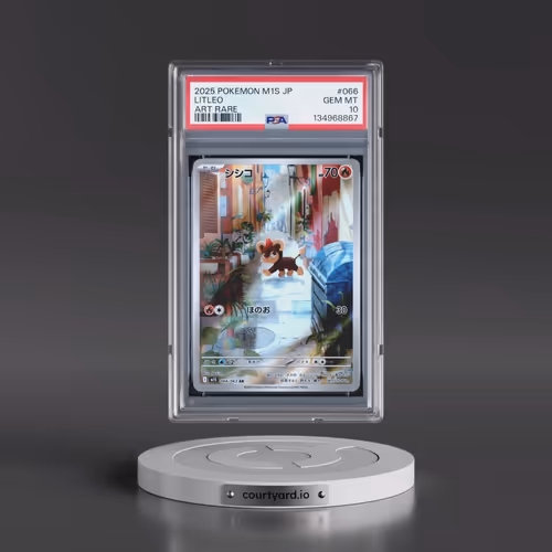 2025 Pokémon M1s-Mega Symphonia #066 Litleo - Art Rare (PSA 10 GEM MINT)