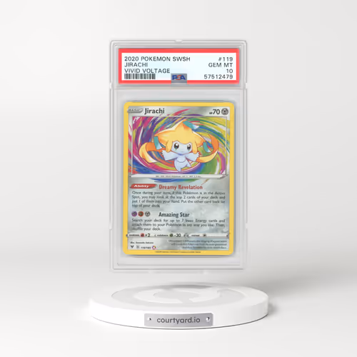 2020 Vivid Voltage #119 Jirachi - Holo (PSA 10 GEM MINT)