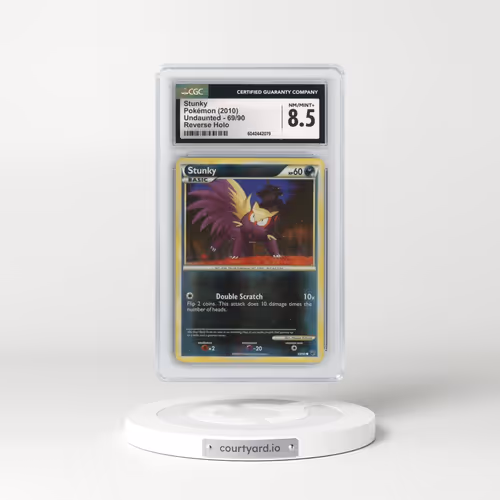 2010 Undaunted #69/90 Stunky - Reverse Holo (CGC 8.5 NM-MT+)