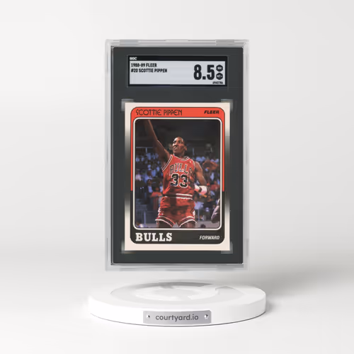 1988 Fleer #20 Scottie Pippen (SGC 8.5 NM-MT+)