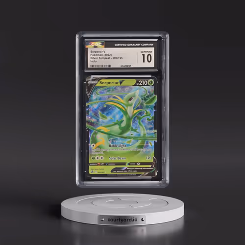 2022 Silver Tempest #007/195 Serperior V - Holo (CGC 10 GEM MINT)