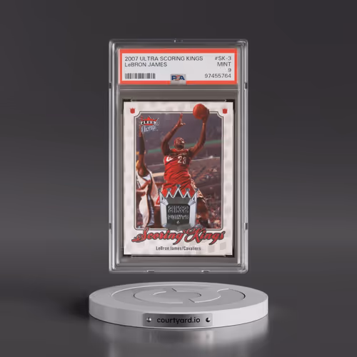 2007 Ultra Scoring Kings #SK-3 LeBron James (PSA 9 MINT)