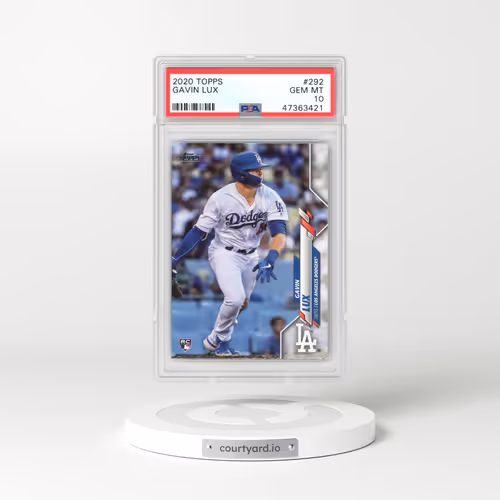 2020 Topps #292 Gavin Lux (PSA 10 GEM MINT)