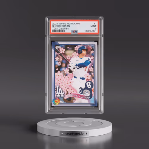 2025 Topps Takashi Murakami + MLB World Tour Tokyo Series #1 Shohei Ohtani (PSA 9 MINT)
