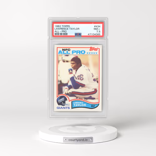 1982 Topps #434 Lawrence Taylor - All-Pro (PSA 7.5 NM+)