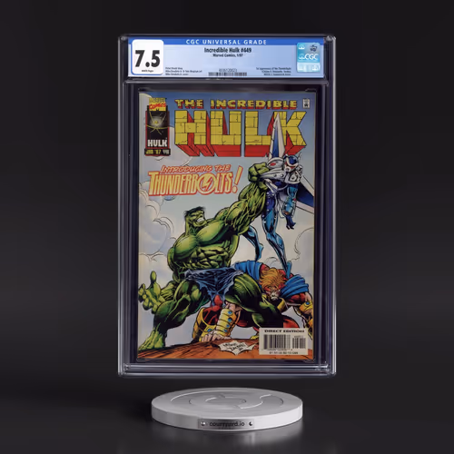 Incredible Hulk #449 CGC 7.5 White Pages (Marvel Comics, 1/97) - Universal