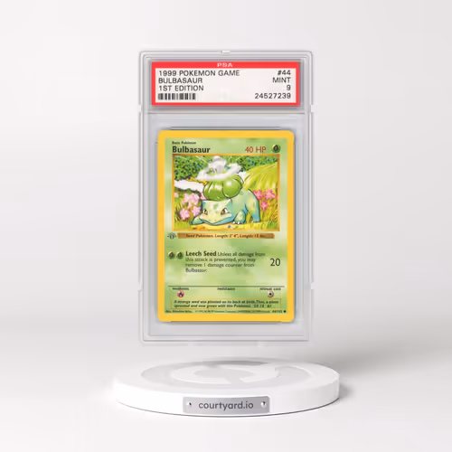 1999 Pokémon Game #44 Bulbasaur - 1st Edition (PSA 9 MINT)