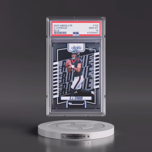 2023 Panini Absolute #102 CJ Stroud - Blue (PSA 10 GEM MINT)