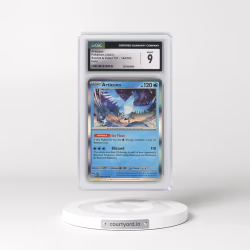 2023 Scarlet & Violet 151 - MEW EN #144/165 Articuno - Holo (CGC 9 MINT)