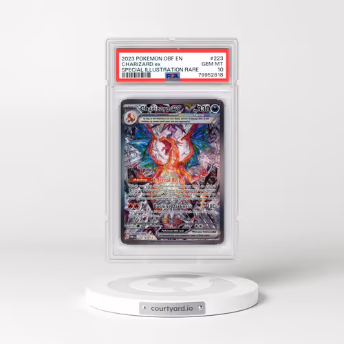 2023 Pokémon Obf EN-Obsidian Flames #223 Charizard EX - Holo Special Illustration Rare (PSA 10 GEM MINT)