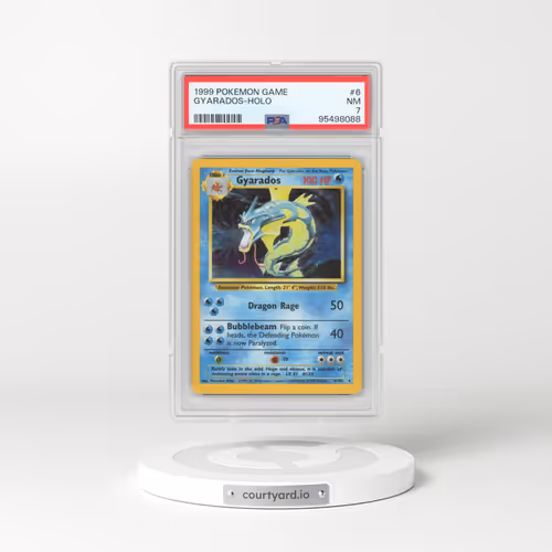 1999 Pokémon Game #6 Gyarados - Holo (PSA 7 NM)