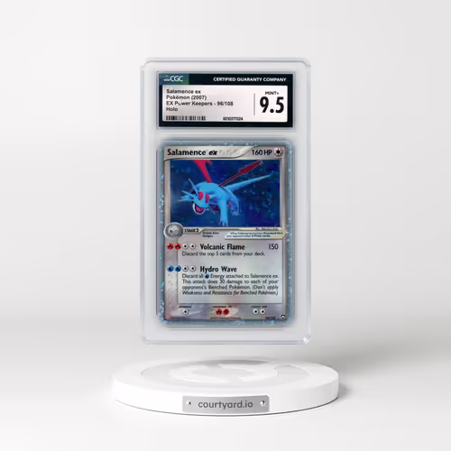 2007 EX Power Keepers #96/108 Salamence ex - Holo (CGC 9.5 MINT+)