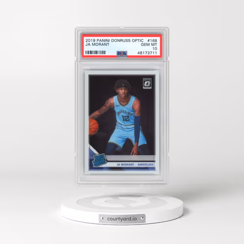 2019 Panini Donruss Optic #168 Ja Morant (PSA 10 GEM MINT)