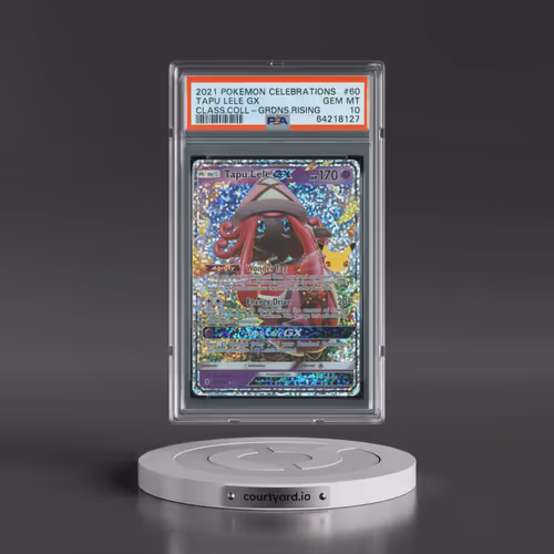 2021 Pokémon Celebrations Classic Collection #60 Tapu Lele GX - Holo (PSA 10 GEM MINT)