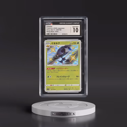 2020 Shiny Star V #208/190 Orbeetle - Shiny Rare Holo (CGC 10 GEM MINT)