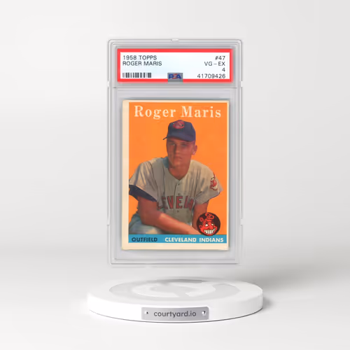 1958 Topps #47 Roger Maris (PSA 4 VG-EX)