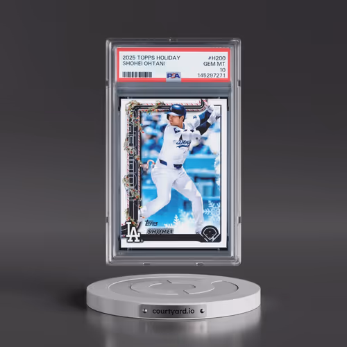 2025 Topps Holiday #H200 Shohei Ohtani (PSA 10 GEM MINT)