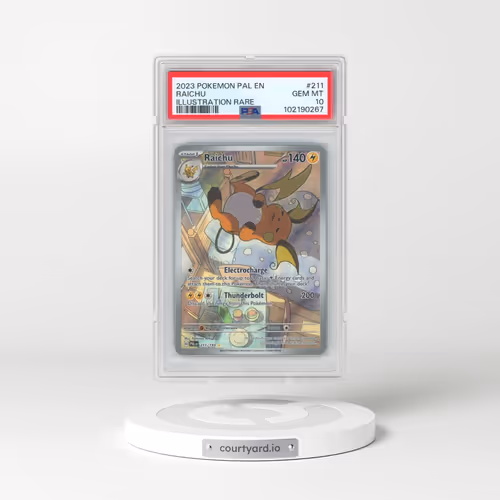 2023 Pokémon Pal EN-Paldea Evolved #211 Raichu - Illustration Rare (PSA 10 GEM MINT)
