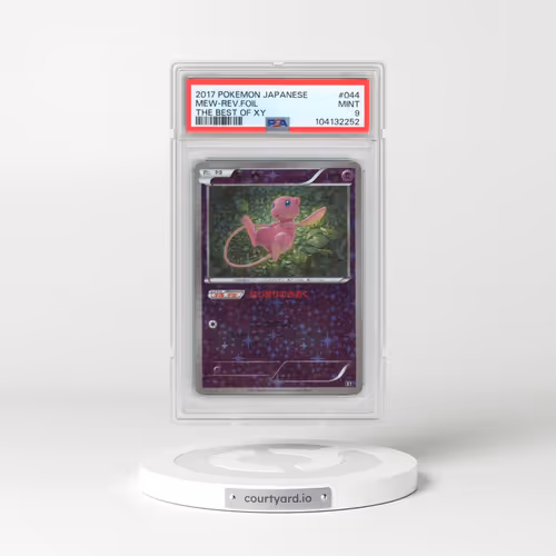2017 Pokémon the Best of XY #044 Mew - Reverse Foil (PSA 9 MINT)