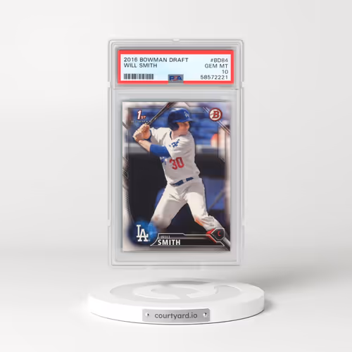 2016 Bowman Draft #BD84 Will Smith (PSA 10 GEM MINT)