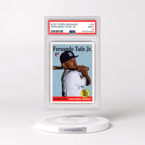 2019 Topps Archives #75 Fernando Tatis Jr. (PSA 9 MINT)