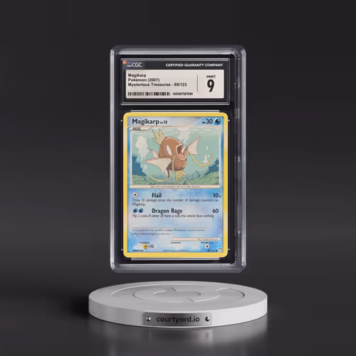 2007 Mysterious Treasures #89/123 Magikarp (CGC 9 MINT)