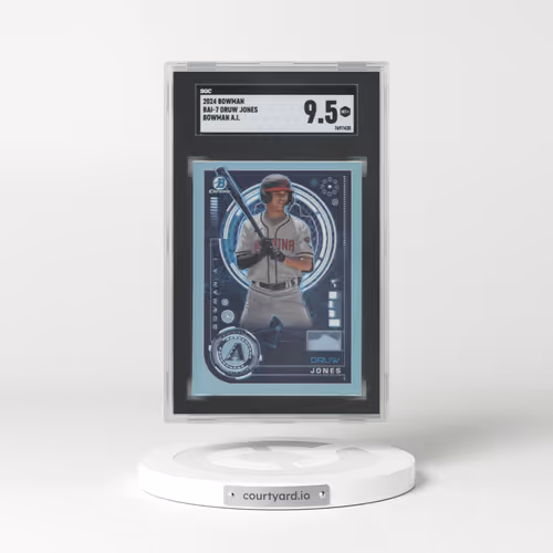 2024 Bowman #BAI-7 Druw Jones - A.I. (SGC 9.5 MINT+)