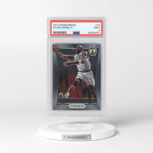 2012 Panini Prizm #33 Kevin Garnett (PSA 9 MINT)