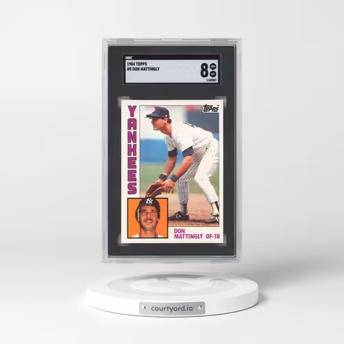 1984 Topps #8 Don Mattingly (SGC 8 NM-MT)