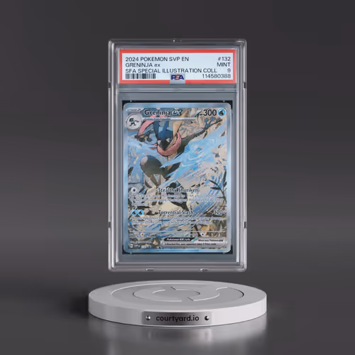 2024 Pokémon Svp EN-SV Black Star Promo #132 Greninja EX - Holo Shrouded Fable Special Illustration