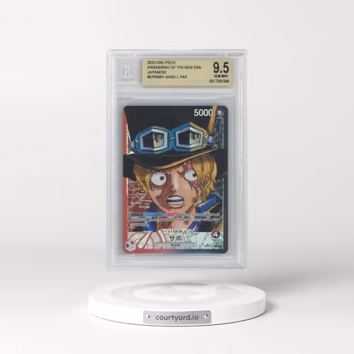 2023 One Piece Card Game Awakening of the New Era Japanese #OP05001 Sabo ALT ART L (BGS 9.5 GEM MINT