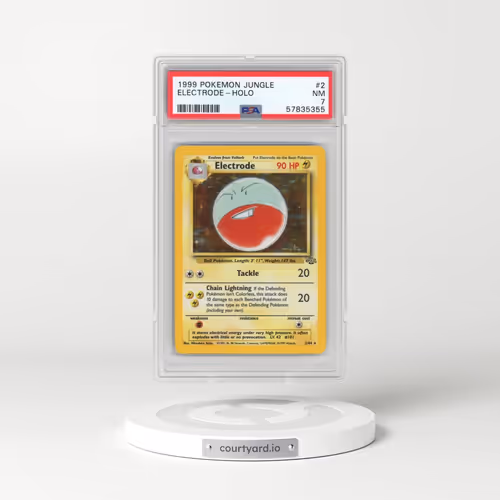 1999 Pokémon Jungle #2 Electrode - Holo (PSA 7 NM)