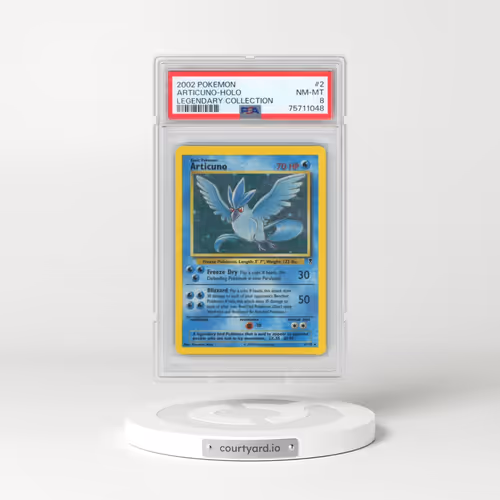 2002 Pokémon Legendary Collection #2 Articuno - Holo (PSA 8 NM-MT)