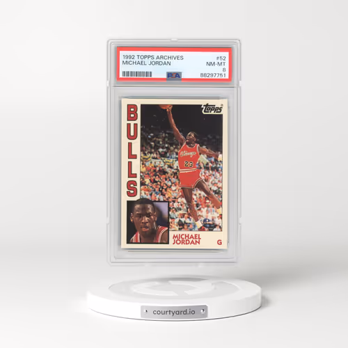 1992 Topps Archives #52 Michael Jordan (PSA 8 NM-MT)