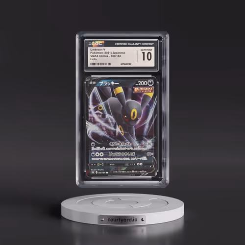 2021 VMAX Climax #100/184 Umbreon V - Holo (CGC 10 GEM MINT)