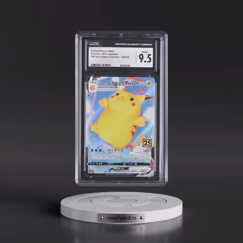 2021 25th Anniversary Collection #022/028 Surfing Pikachu VMAX - Holo (CGC 9.5 MINT+)