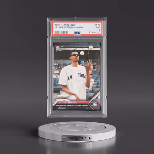 2023 Topps Now #472 Victor Wembanyama (PSA 7 NM)
