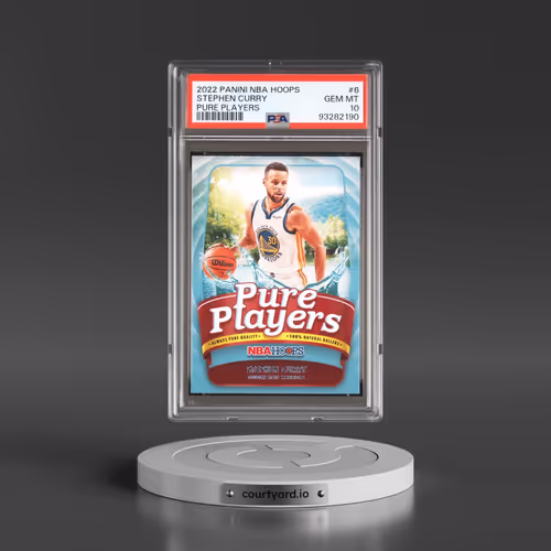 2022 Panini NBA Hoops Pure Players #6 Stephen Curry (PSA 10 GEM MINT)