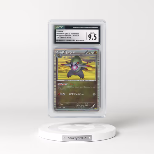 2012 Dragon Selection #014/020 Fraxure - 1st Edition Holo (CGC 9.5 MINT+)