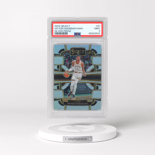 2023 Panini Select #87 Victor Wembanyama - Silver Prizm (PSA 9 MINT)