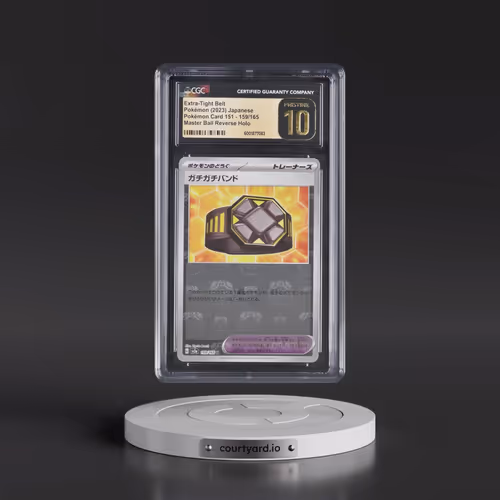 2023 Pokémon Card 151 #159/165 Rigid Band - Reverse Holo Master Ball (CGC 10 PRISTINE)